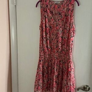 Ramy Brook Pink Floral Mini Dress